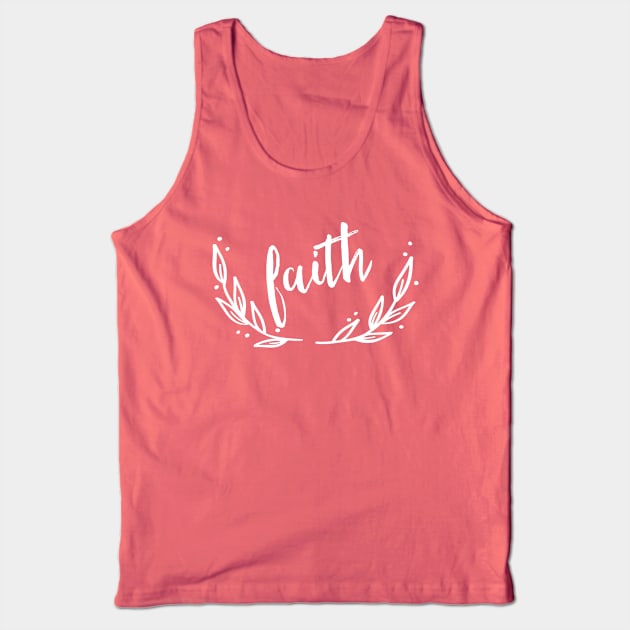 Faith Crown Tank Top by chrissyloo